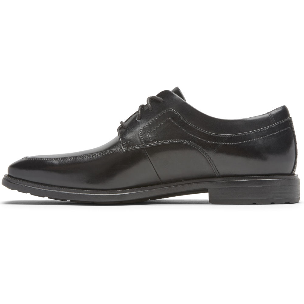 Rockport Dress Shoes For Mens Black - Dres Sports Business 2 Apron Toe - NR4825097